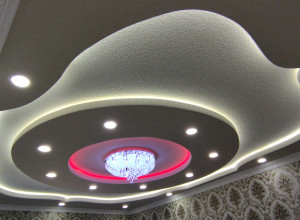 Yatak Jayynda edilen potolok