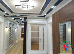 Girelgede edilen remont we goýulan mebel.