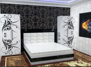 №10 Krowat we skaf